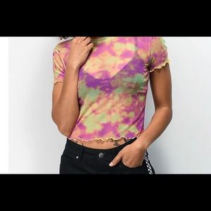 Mesh A-Lab Crop Top
